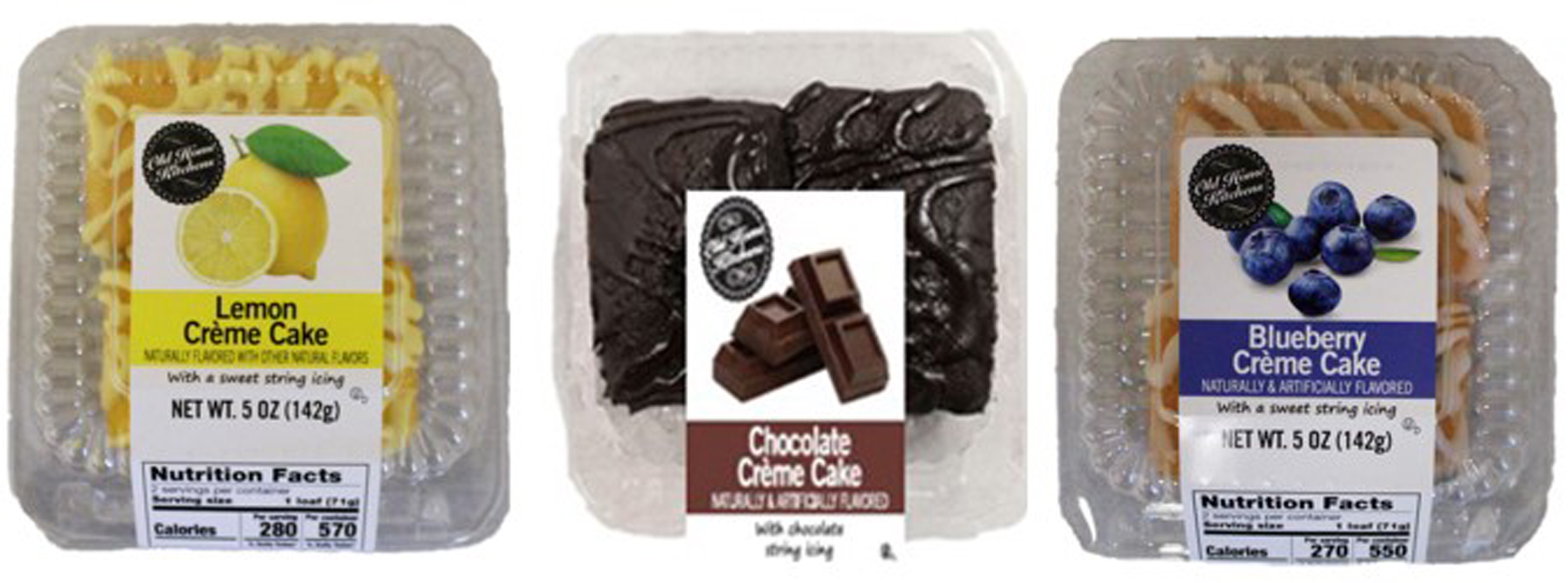 Benson's sliced creme cake